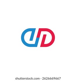 letter cd capsule drug medicine simple colorful logo vector 