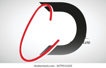 Letter CD Creative Clean Logo Design