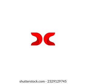 Letter CD DC Logo Design Vector Template.