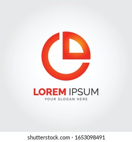 Letter CD Initial Abstract Business Logo Design Graphic Elements Template Ai - CD Abstract Logo