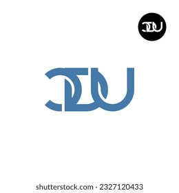 Letter CDU Monogram Logo Design