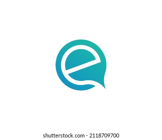 Letter CE or C or E logo design template, eps10 isolated