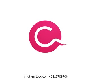 Letter CE or C or E logo design template, eps10 isolated