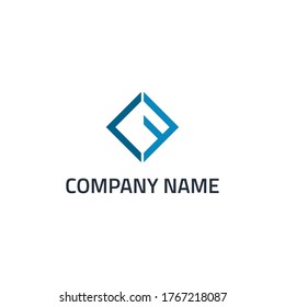 Buchstaben cf Design Logo Vektorsymbol