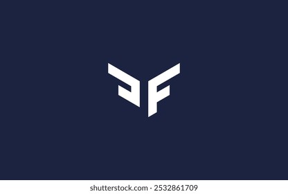 Letter cf with eagle logo icon design vector design template inspiration