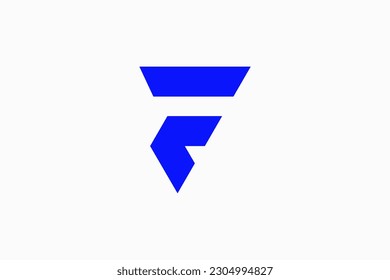 Letter CF Logo Design Vector Sign 