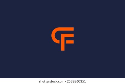 Letter cf logo icon design vector design template inspiration