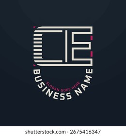 Letra CF Diseño de logotipos de Premium, CF Diseño de logotipos de negocios modernos