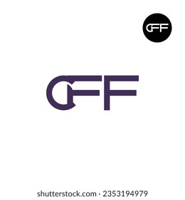 Letter CFF Monogram Logo Design