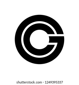 Letter CG / GC Logo