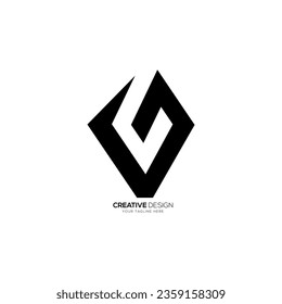 Letter Cg oder Gc negativer Raum Modernes, einzigartiges Monogramm-Logo-Konzept