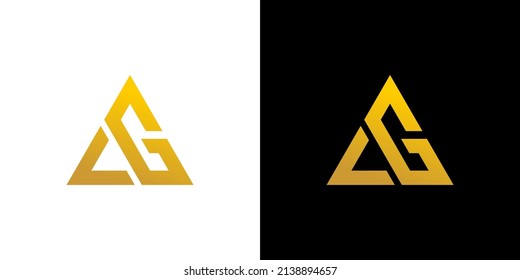 Letter CG Logo Monogram Icon Vector Template
