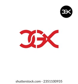 Letter CGX Monogram Logo Design
