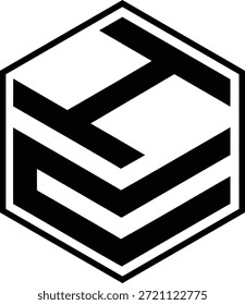 Letra CH, diseño del logotipo del polígono de HC