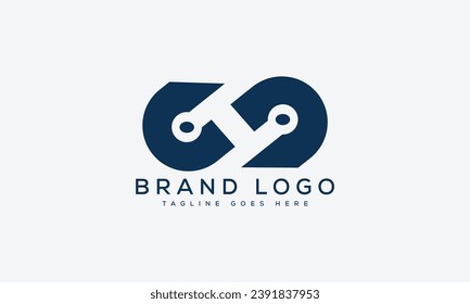 letter CH logo design vector template design for brand.