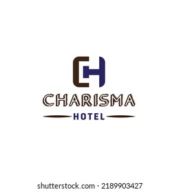 Letter CH, a new logo for Charisma Hotel!