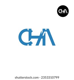 Letter CHA Monogram Logo Design