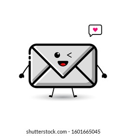 A letter character in flat design style