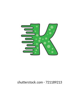 A letter character icon logo vector