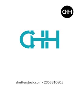 Letter CHH Monogram Logo Design