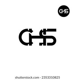 Letter CHS Monogram Logo Design