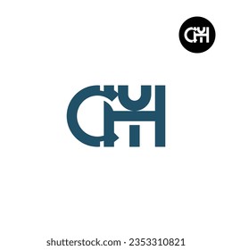 Letter CHY Monogram Logo Design