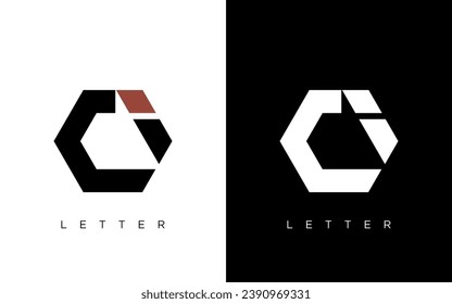 letter ci and ic logo design vector template, ic ci Letter Business Logo Design Alphabet Icon Vector Symbol, CI letter logo.