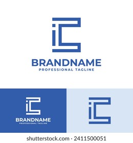 Letter CI Modern Logo, suitable for business with CI or IC initials