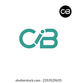 Letter CIB Monogram Logo Design