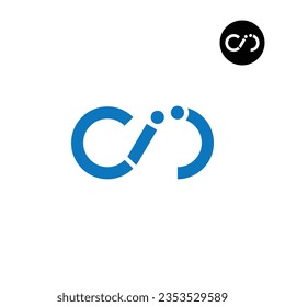 Letter CII Monogram Logo Design