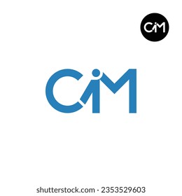 Letter CIM Monogram Logo Design