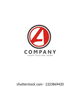 Letter A Circle Logo Design Inspiration
