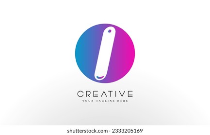I Forma de círculo Forma de círculo Vector de diseño