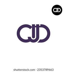 Letter CJD Monogram Logo Design