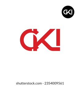 Letter CKI Monogram Logo Design