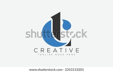 Letter CL logo design template vector illustration. [[stock_photo]] © 