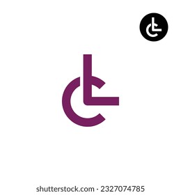 Letter CL Monogram Logo Design