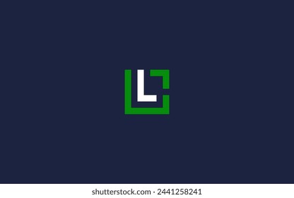 letter cl with square logo icon design vector design template inspiration