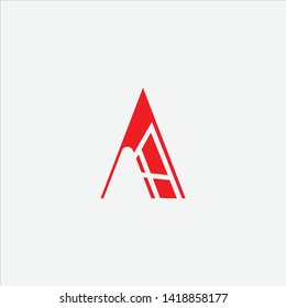 Letter A Clean and Minimal Initial Based Logo Design