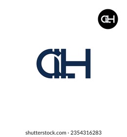 Letter CLH Monogram Logo Design