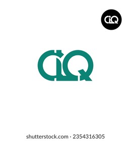 Diseño de logotipo de monograma CLQ