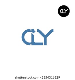 Letter CLY Monogram Logo Design