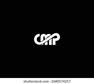 Letra CMP Modern Clean Minimal Logo
