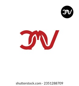 Letter CMV Monogram Logo Design