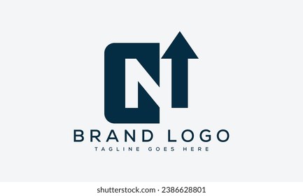 letter CN logo design vector template design for brand.