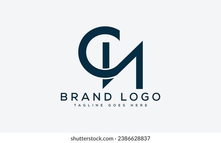letter CN logo design vector template design for brand.