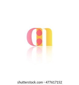 Letter CN that can be used as initial logo
