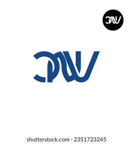 Letter CNV Monogram Logo Design