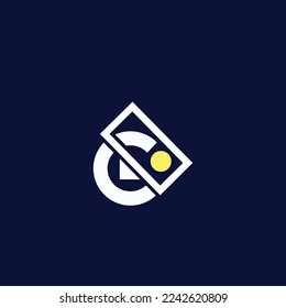 Letter CO logo design template vector illustration
