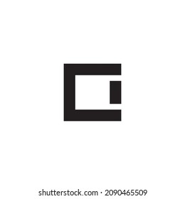 
letter CO OC C O, simple symbol box vector logo